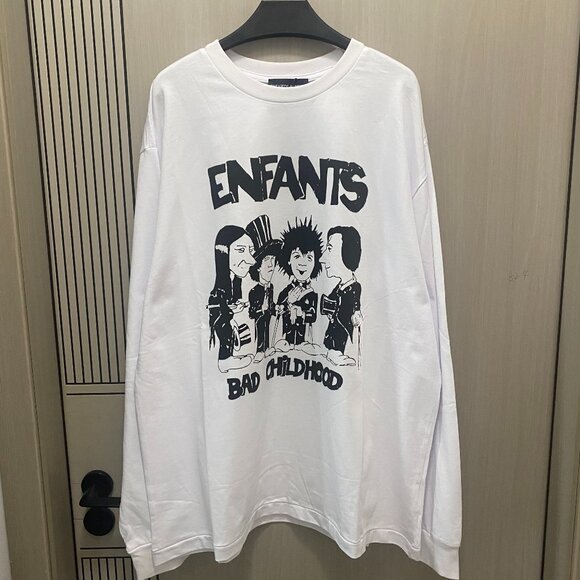 Enfants Riches Deprimes white long-sleeved T-shirt - Picture 1 of 4
